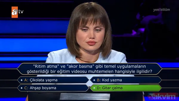 Oktay Kaynarca ''Kim Milyoner Olmak İster'' yarışmasında verilen cevaba çok şaşırdı: ''Hiç dinlemedin mi?'' - 11