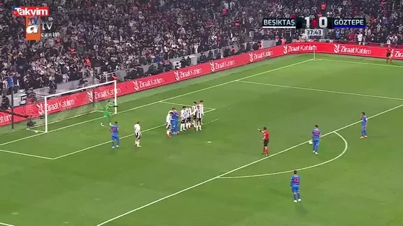 Gol: Romulo| Beşiktaş 1 - 1 Göztepe