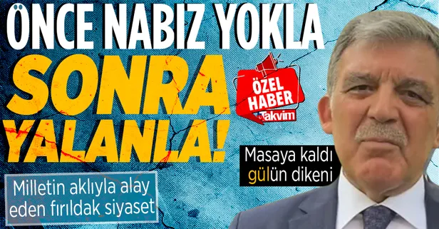 Abdullah Gül'ün 'adaylık' oyunu! Zamanlaması manidar çıkışıyla nabız yokladı, günler sonra yalanlama yolunu seçti