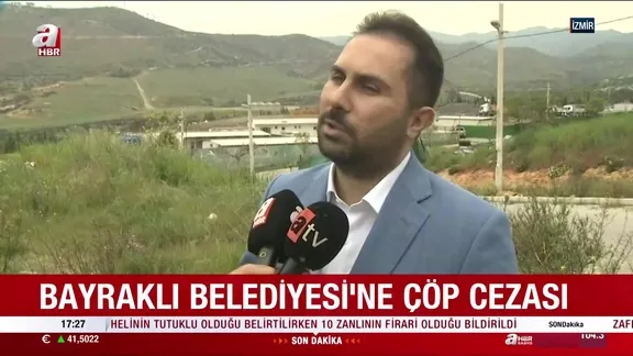 Bayraklı Belediyesi çöp cezası!