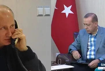 Başkan Erdoğan Putin ile görüştü