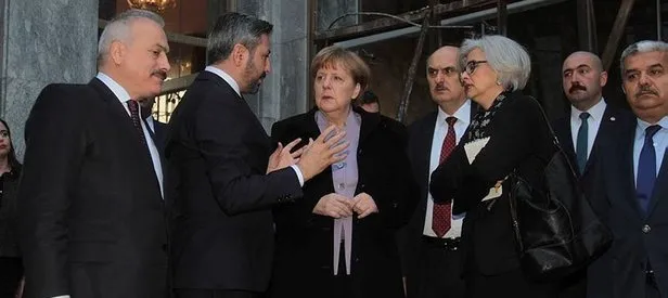 Merkel TBMM’yi ziyaret etti
