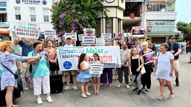 Adalardan İBBye tepki üzerine tepki! Ada sakinleri ayağa kalktı: Halk burada İmamoğlu nerede?