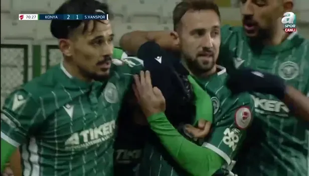 GOL | Konyaspor 2-1 Van Spor FK