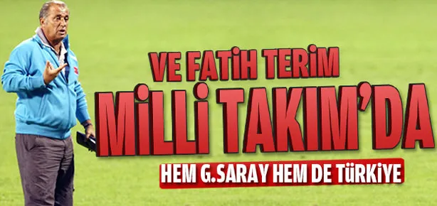 ...Ve Fatih Terim imzaladı