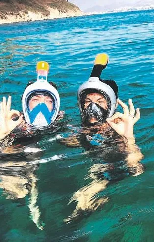 Yalandan dalış pozu