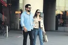 Burak Özçivit ve eşi Fahriye Evcen'den kahve molası!