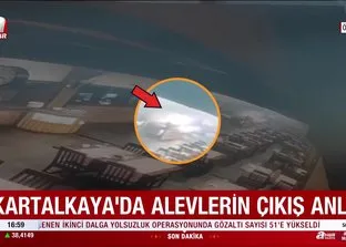 Kartalkaya’daki yangının ilk anlarına ait görüntüler ortaya çıktı!
