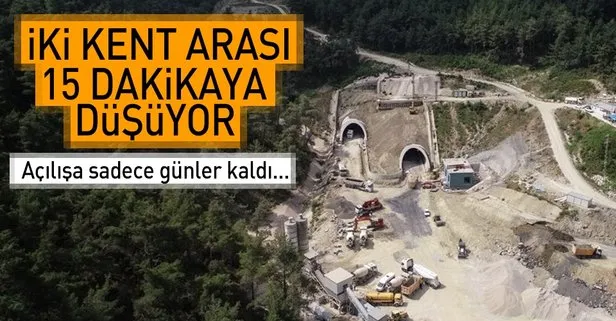 İzmir ile Manisa arasını 15 dakikaya indirecek Sabuncu Tüneli’nde sona yaklaşıldı
