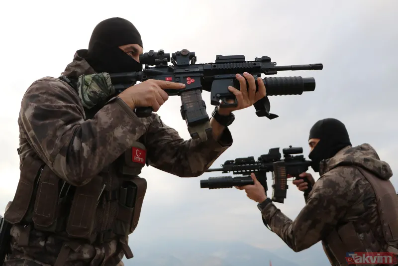 'Sınır Kartalları' 24 saat nöbette! Bölgede kuş uçurtmuyorlar