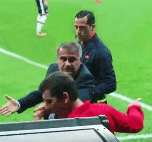 Şenol Güneş yardımcısını tokatladı-2