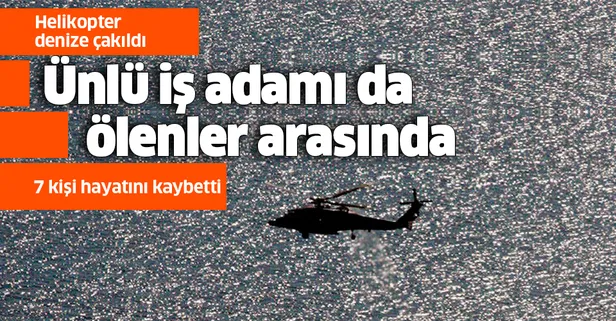 Bahamalar açıklarında helikopter düştü! Milyarder madenci hayatını kaybetti