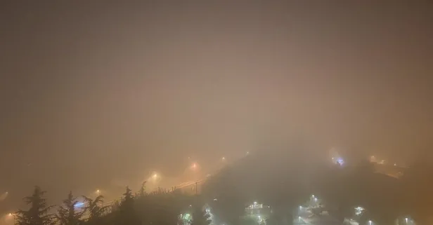 Son dakika: İstanbul'u sis bastı, göz gözü görmedi! Başakşehir, Çekmeköy, Ataşehir ve Kavacık'tan manzaralar