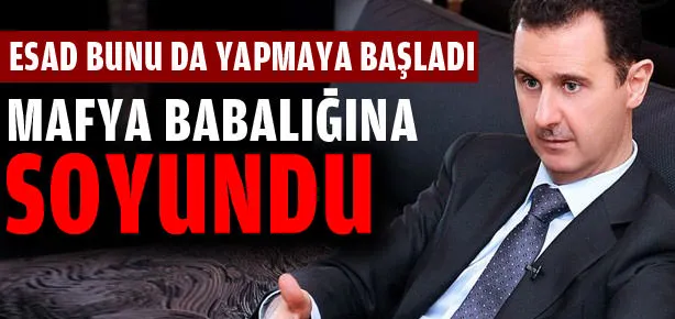 Mafya babalığına soyundu