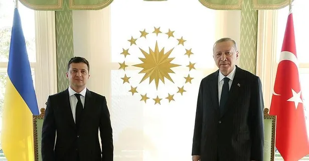 Son dakika: Başkan Erdoğan Ukrayna Devlet Başkanı Zelenskiy ile görüştü!