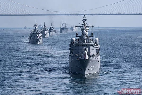 Preveze Deniz Zaferi’nin 486’ncı yıl dönümü: TCG Anadolu ve 15 savaş gemimiz İstanbul Boğazı'ndan geçti - 5