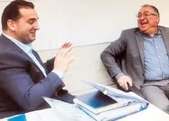 CHPli Vefa Salman’dan yolsuzluk soruşturmasında tutuklanan Halit Güleç’e Geçmiş olsun ziyareti!