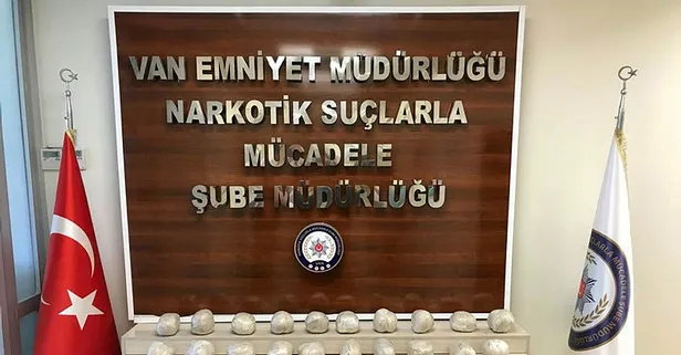 Van’da 47 kilo eroin ele geçirildi
