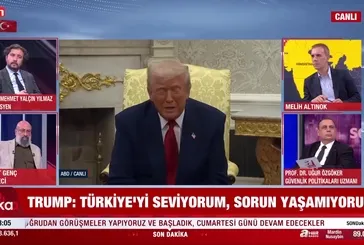 Trump: "Erdoğan'ı seviyorum o da beni sever"