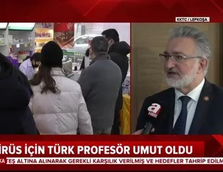 Koronavirüs için Türk profesör umut oldu