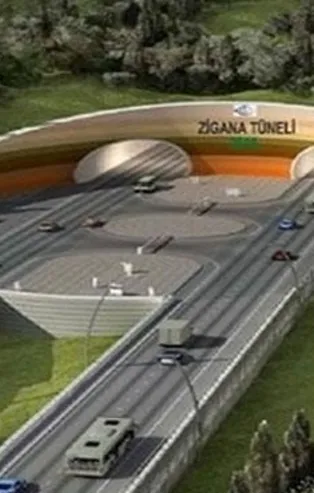 Yeni Zigana Tüneli bittiğinde Avrupa'nın en uzun tüneli olacak