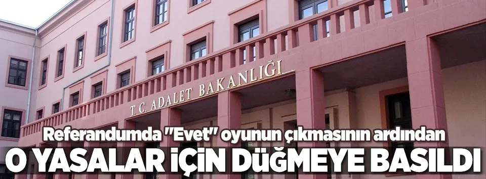 Uyum yasaları için çalışmalar başladı