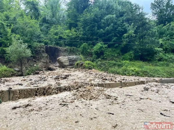Batı Karadeniz'de sel felaketi! Dereler taştı, evleri su bastı, heyelan meydana geldi! Meteoroloji'den Batı Karadeniz için yeni uyarı - 17