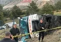 Isparta yolcu otobüs kazası!