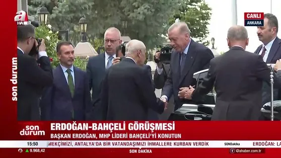 Başkan Erdoğan-Devlet Bahçeli görüşmesi! İşte detaylar...