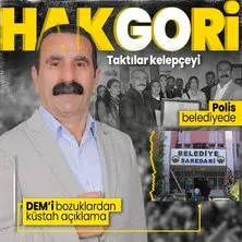 Son dakika: DEM Partili Hakkari Belediye Başkanı Mehmet Sıddık Akış gözaltına alındı