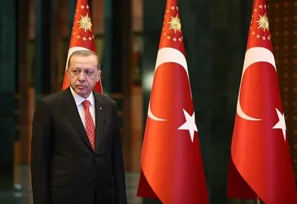 Cumhurbaşkanı Erdoğan Külliye’de tebrikleri kabul etti!
