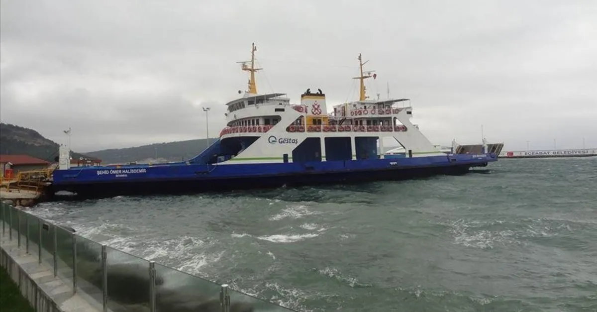 Son Dakika Gokceada Gestas Feribot Seferleri Firtina Nedeniyle Iptal Edildi Takvim