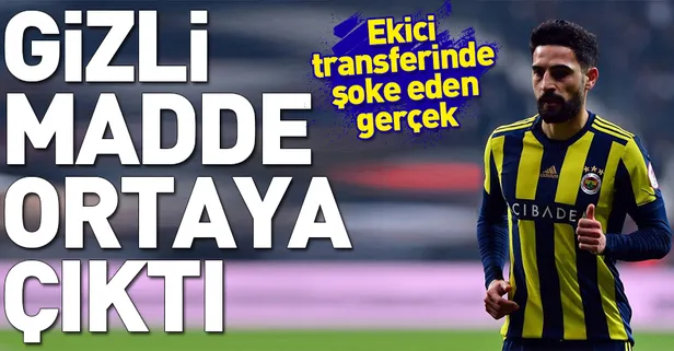 Mehmet Ekici transferi için yapılan 'gizli' sözleşme ortaya çıktı!
