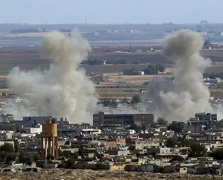 Rasulayn kırsalındaki terör hedefleri obüs atışlarıyla vuruluyor.