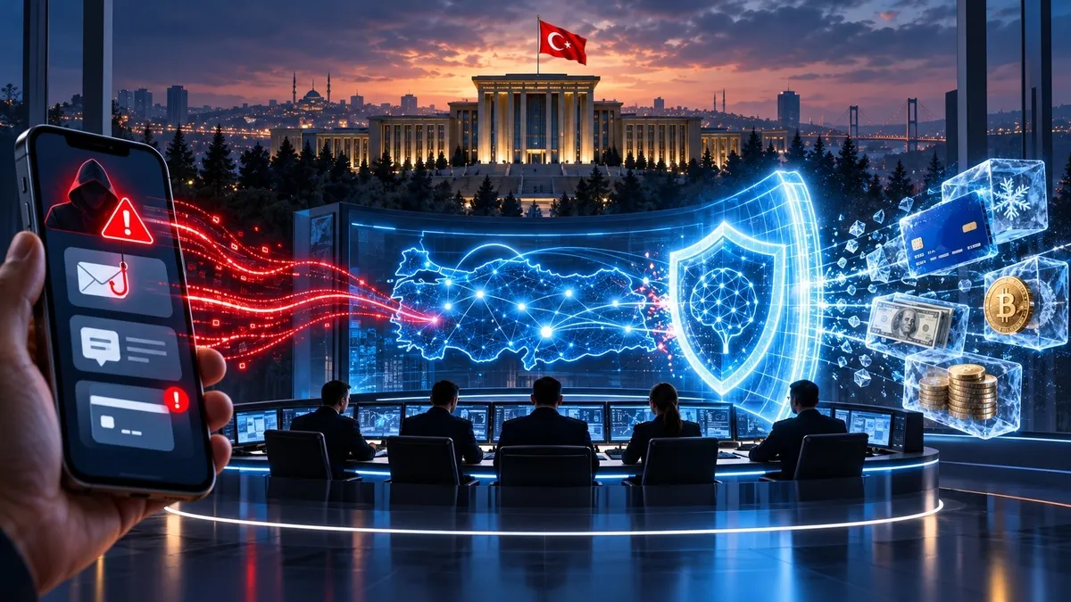 Dijital tuzaklara karşı 7 kurumu tek merkezde toplayan sistem, paranın izini kaybettirmeden hesapları anında donduracak. (Fotoğraf: Takvim Fotoğraf Arşivi)