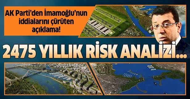 AK Partili Tevfik Göksu’dan Ekrem İmamoğlu’nun Kanal İstanbul iddialarını çürütecek açıklama!