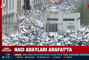 Hacı adayları Arafat'ta!