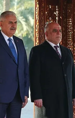 Başbakan Yıldırım, İbadi ile görüştü