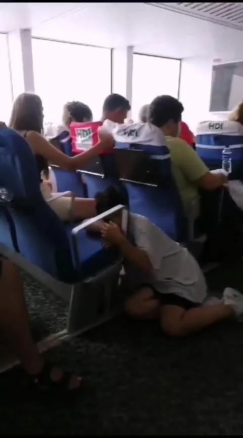 Marmara Denizi'nin ortasında korku dolu anlar-7