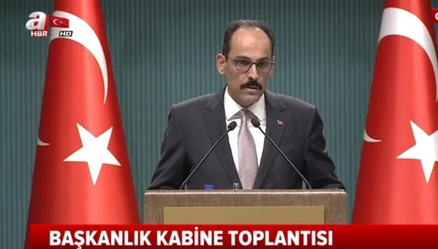 Kabine toplantısı sonrası flaş açıklamalar