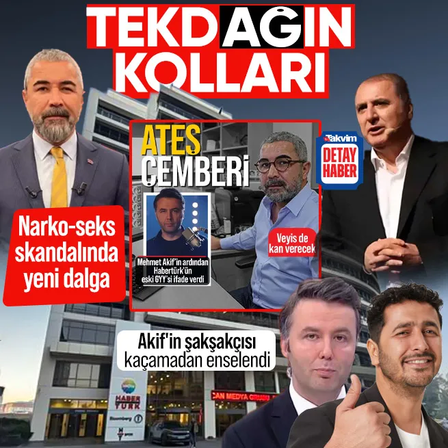 Habertürkteki narko sapkınlıkta yeni dalga! Veyis Ateş gözaltına alındı: Taner Çağlı Viyana’ya kaçamadan enselendi