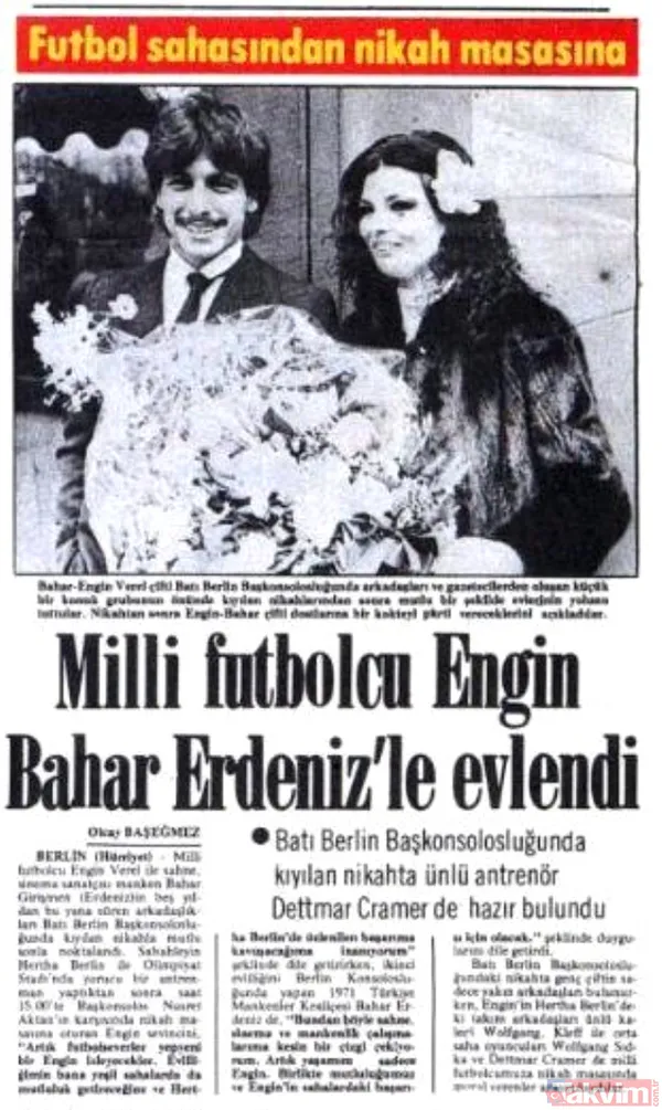 Fenerbahçeli futbolcu ile sahada nikah masasına oturmuştu...Yeşilçam oyuncusu Bahar Erdeniz'in oğlu bakın hangi yakışıklı ünlü çıktı - 4