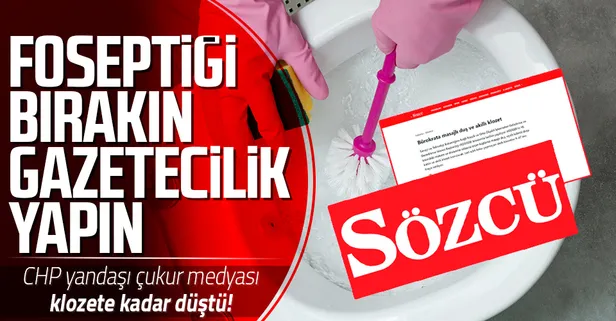 CHP yandaşı Sözcü'nün KOSGEB yalanı elinde patladı: Foseptiği, klozeti bırakın gazetecilik yapın!