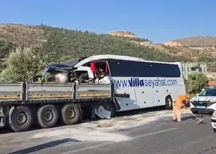 Muğla Milas’ta otobüs kazası: 3 ölü 18 yaralı