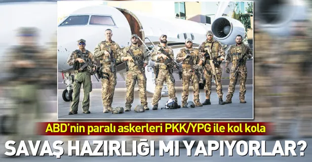 ABD'nin paralı askerleri YPG'nin imadına yetişti