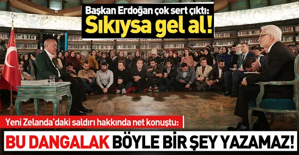 Son dakika... Başkan Erdoğan'dan canlı yayında çok kritik açıklamalar