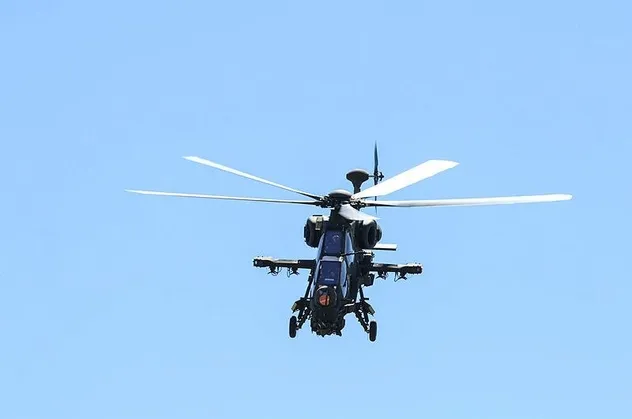 Emniyet Genel Müdürlüğü'ne üçüncü T129 Atak Helikopteri de teslim edildi