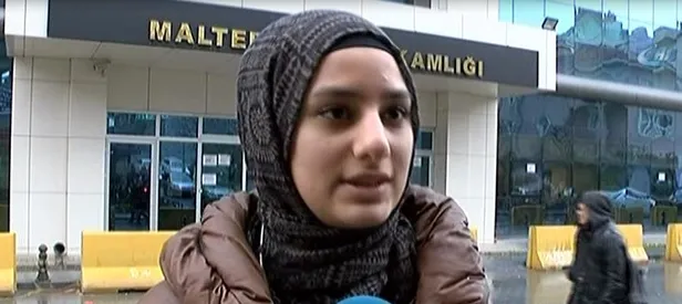 Başörtülü genç kıza minibüste çirkin saldırı