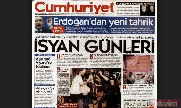 FETÖ'nün Cumhuriyet'e attırdığı terör manşetlerinden bazıları - 1