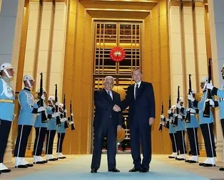 Erdoğan, Mahmud Abbas ile görüştü